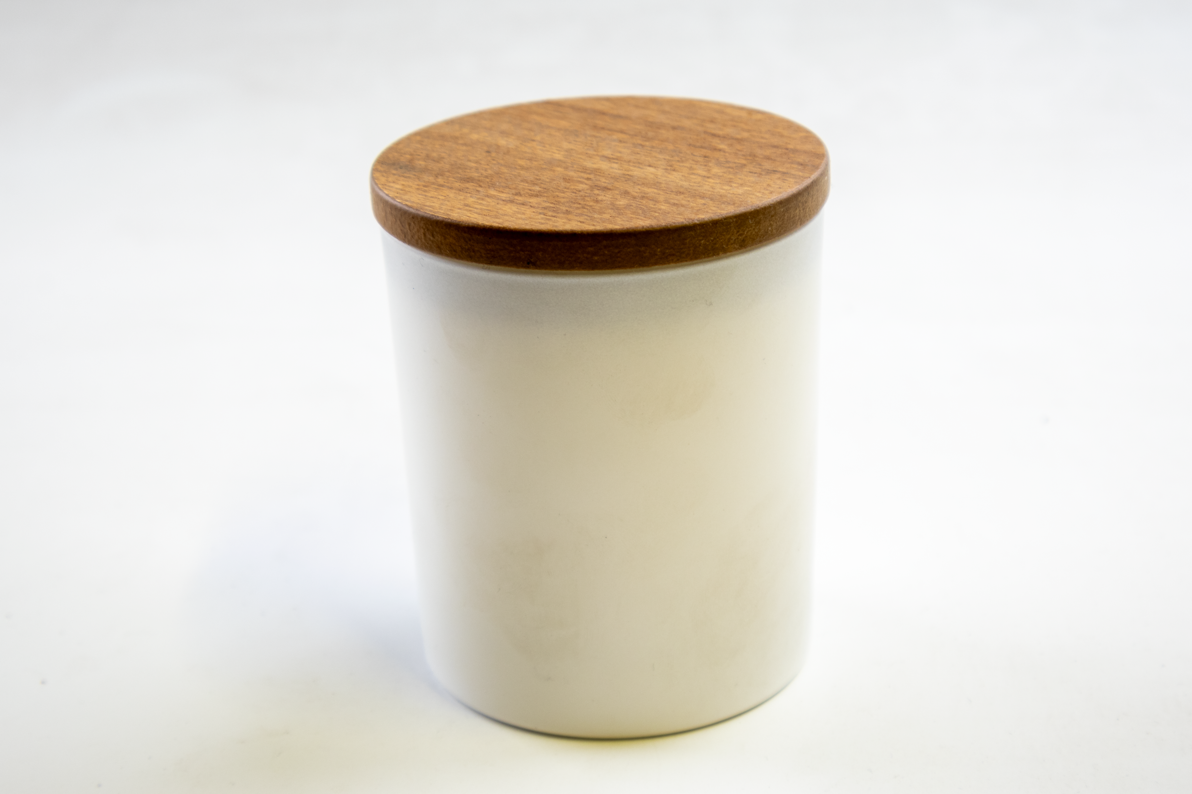 Trälock för glasburk - Natur