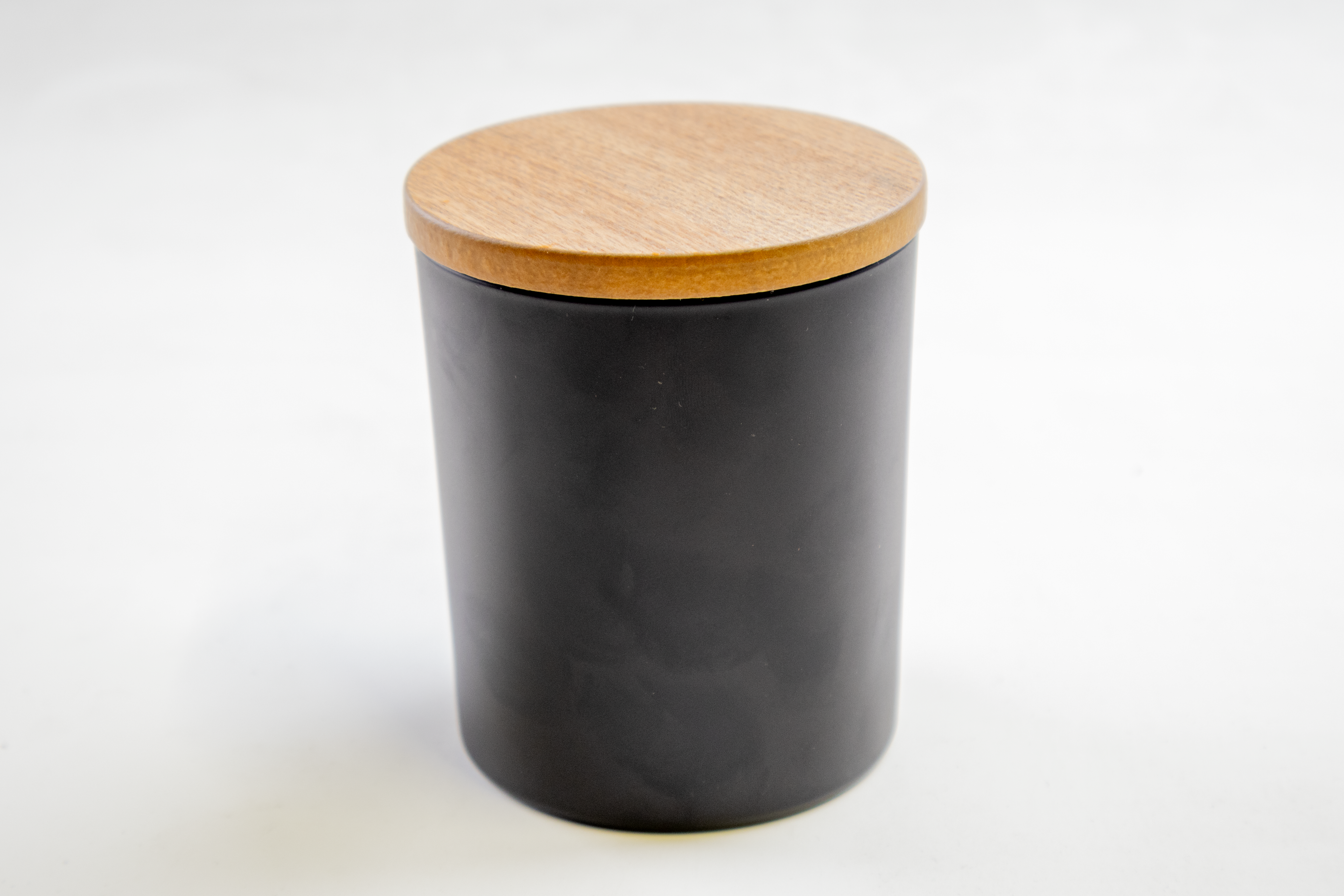 Trälock för glasburk - Natur